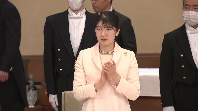 愛子さまが宮中晩さん会デビュー　ポルトガル語で「ありがとう」…アマゾンの動物について質問も｜FNNプライムオンライン