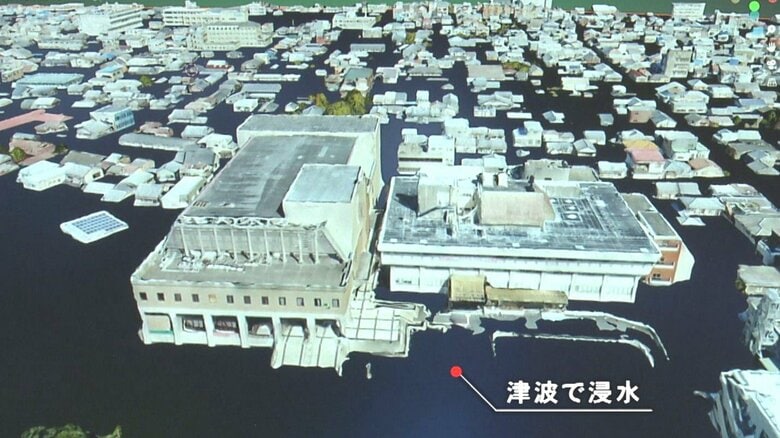 「どこまで逃げないと危険か」も瞬時にわかる…防災に活用される『デジタルツイン』現実世界のコピーで津波等の被害を“見える化”｜FNNプライムオンライン