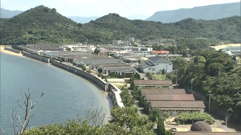 ハンセン病療養所のある大島