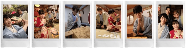 【富士フイルム「お正月を写そう♪ 2024 チェキ・お正月も対局」篇】で撮影された写真