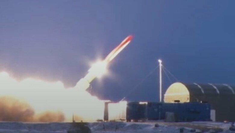 ロシアの原子力巡航ミサイル「9M730ブレベストニク」（ロシア国防省）