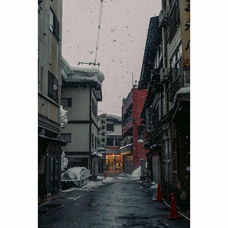 山形県大蔵村（2025年1月撮影）