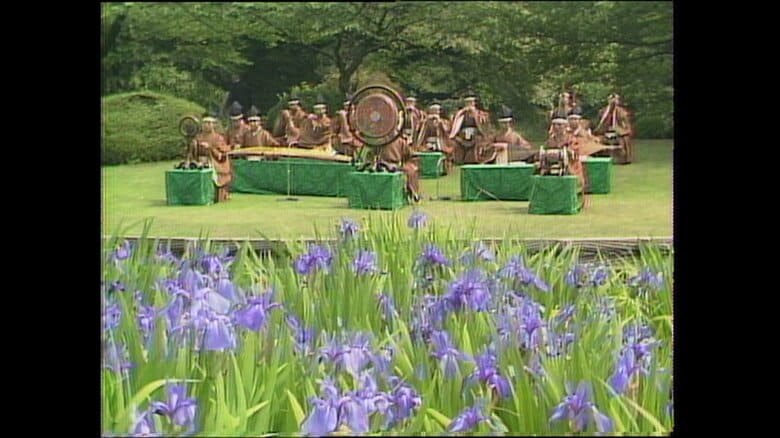 宮内庁楽部による雅楽の演奏