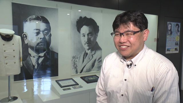 学芸員の森田鉄平さん