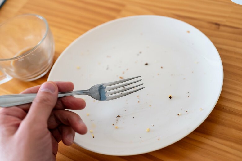 食べこぼしにも注意（画像はイメージ）