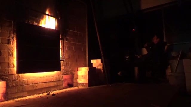 4日間　昼夜問わず続ける火の番