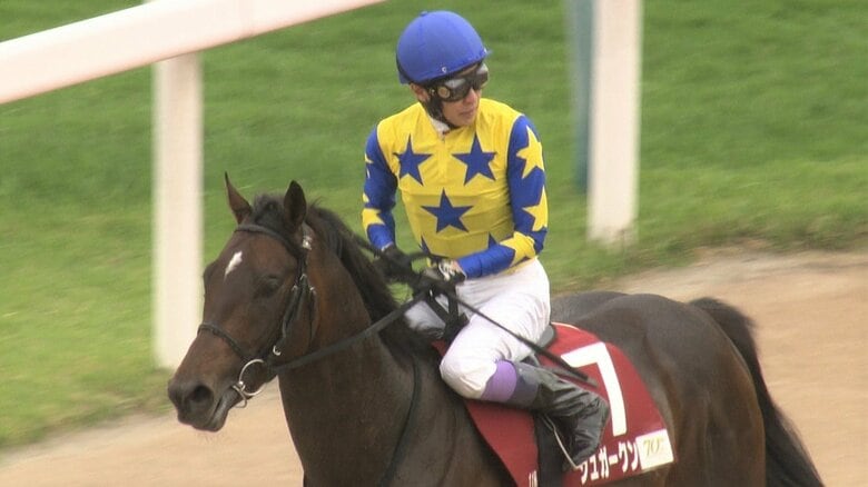 4月27日 青葉賞を制した シュガークンと武豊騎手