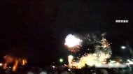 花火が観客席に　海の花火大会で7歳男児と母親やけどの事故　風に流され火の粉があたる　静岡・伊東市