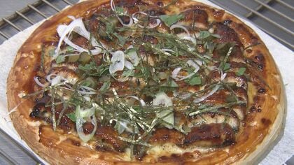 ひつまぶしがピザに!?　うなぎのタレと蒲焼き×チーズが絶妙…新たな“名古屋めし”となるか