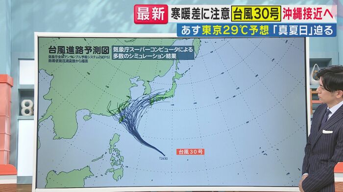 気になる進路は(関西テレビ「旬感LIVE とれたてっ!」より)
