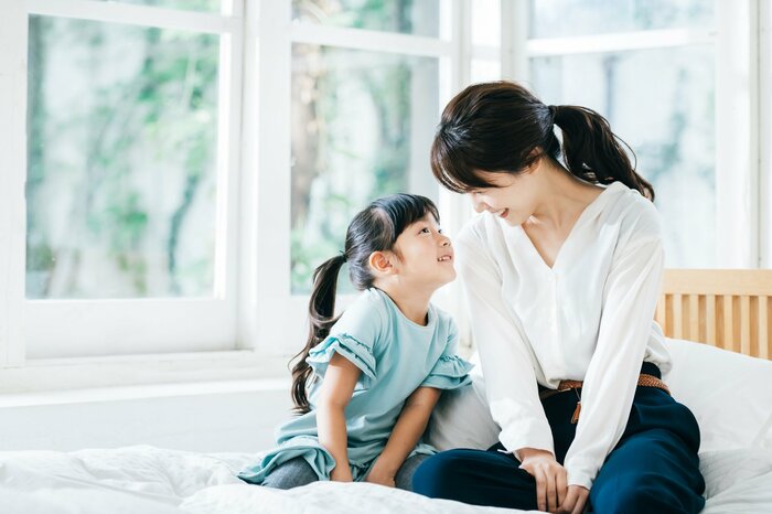 対話でわが子とのやり取りを広げていこう（画像：イメージ）