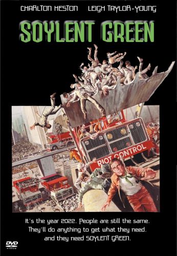 『ソイレント・グリーン』DVD特別版 1,572円(税込) 発売元:ワーナー・ブラザース ホームエンターテイメント販売元:NBC ユニバーサル・エンターテイメント © 1973 Warner Bros. Entertainment Inc. All rights reserved.
