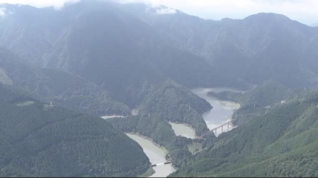 接阻峡 滑落・不明の男性死亡 位置特定サービス利用 静岡・川根本町