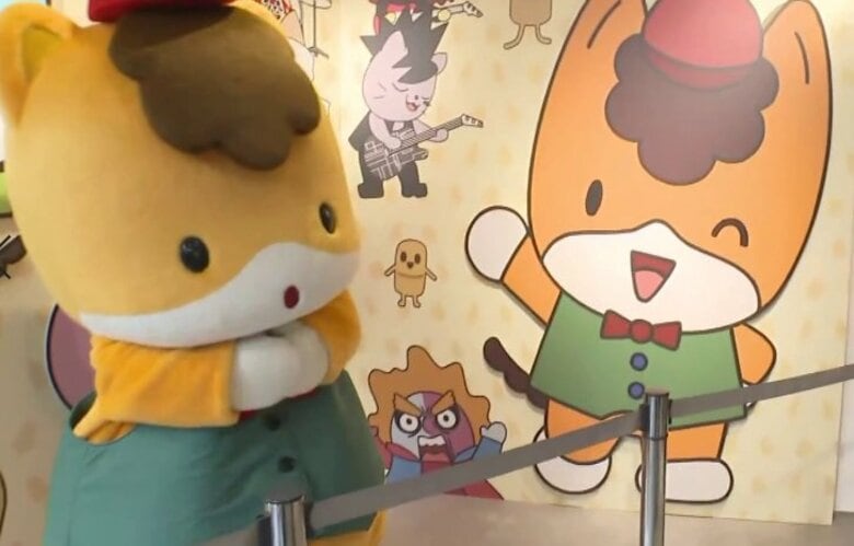 人気ゆるキャラ「ぐんまちゃん」が東京・渋谷に登場　ポップアップストアがオープン…若い世代へのPRでコミカルなCMも｜FNNプライムオンライン