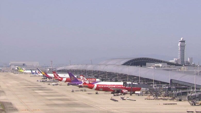 【空の便】関西空港と香港など結ぶ便が一部欠航　台風１８号の影響で　｜FNNプライムオンライン