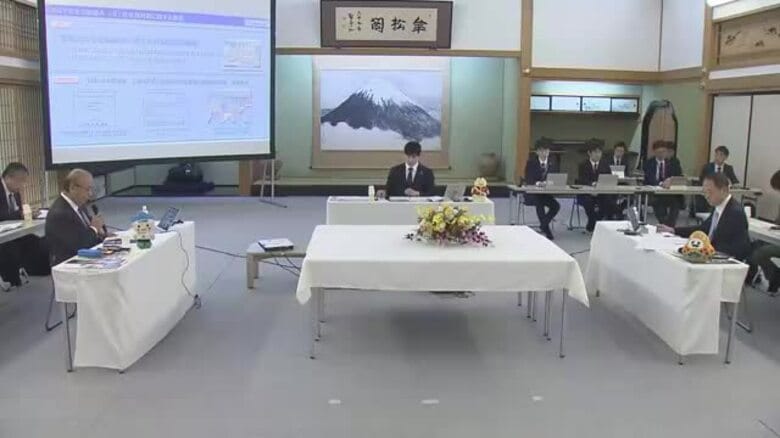福井・石川・富山の知事が一堂に　北陸新幹線の早期開業へ「一致団結」で国に要請へ｜FNNプライムオンライン