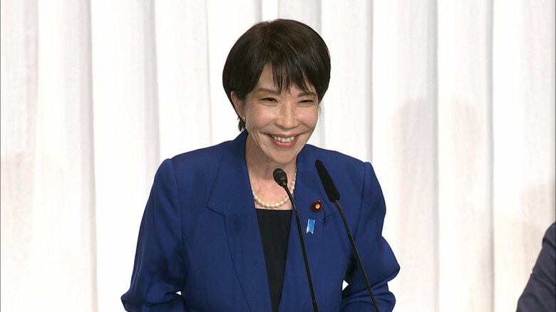「奈良の女です」高市氏が　“奈良のシカ”“万葉集”引き合いに外国人政策に取り組む決意示し「保守」強調　自民総裁選５候補の所見発表演説｜FNNプライムオンライン