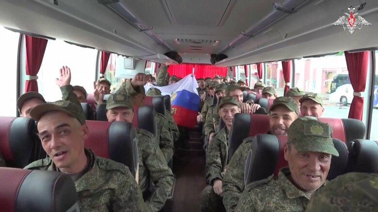 ロシア＆ウクライナ　25日に303人の捕虜交換実施　3日間で合計1000人に｜FNNプライムオンライン
