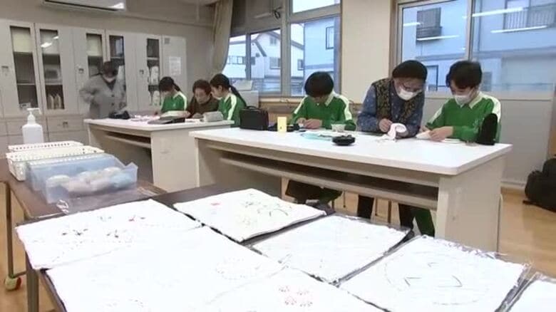 震災被災者が盛岡市の中学校で体験伝える　「復興ぞうきん」で交流　東日本大震災　岩手県｜FNNプライムオンライン