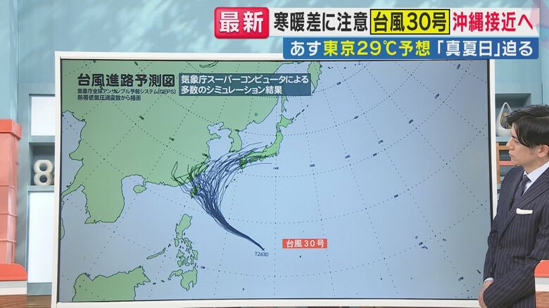 気になる進路は（関西テレビ「旬感LIVE とれたてっ！」より）