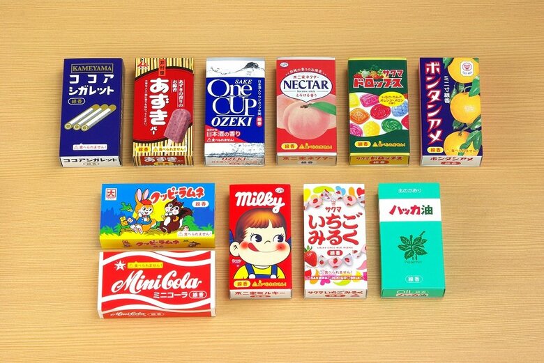 「故人の好物シリーズ」（提供：カメヤマ株式会社）