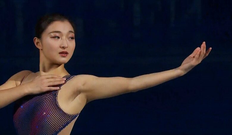 坂本花織のエキシビション（2024年世界選手権）