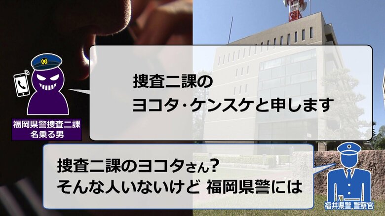 「そんな人物はいない」と一刀両断