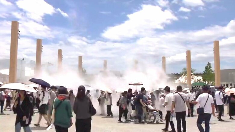 大阪で真夏日となった6月16日の万博会場