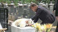 【速報】石破首相が安倍元首相の命日に献花「国の加護をお願いした」　銃撃から3年　首相在任「いかに大変か痛感」