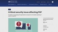 プログラミング言語「PHP」に重大欠陥で各国でサイト遮断　パリ警視庁のサイトも障害　対応に追われる