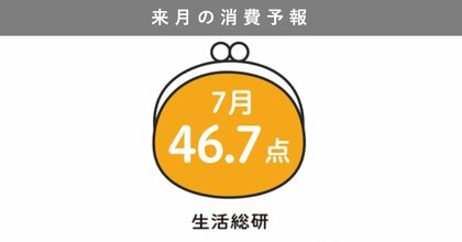 博報堂生活総研[来月の消費予報・2025年7月]（消費意欲指数）
