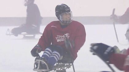 ”氷上の格闘技”パラアイスホッケーの日本代表「次世代のエース候補」15歳の高校生