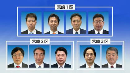 高市政権の是非問う「真冬の政治決戦」　宮崎県内3選挙区は「中道 VS 自民・維新・参政」「自民 VS 国民・共産」「自民 VS 参政」　86万有権者の選択は
