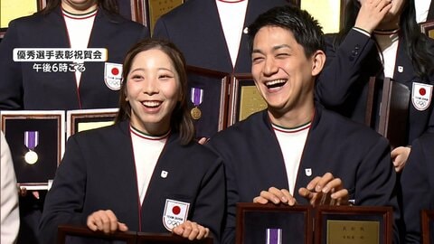 引退表明の「りくりゅう」ペア　“最優秀選手”受賞　無茶ぶりスピーチに苦笑い「たくさんの方々に支えていただいた」