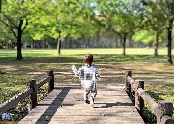 後ろ姿からあふれ出る ワクワク感 が人気 我が子の背中 撮影のススメ