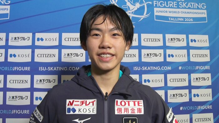 世界ジュニアを振り返り来季への意気込み語る蛯原