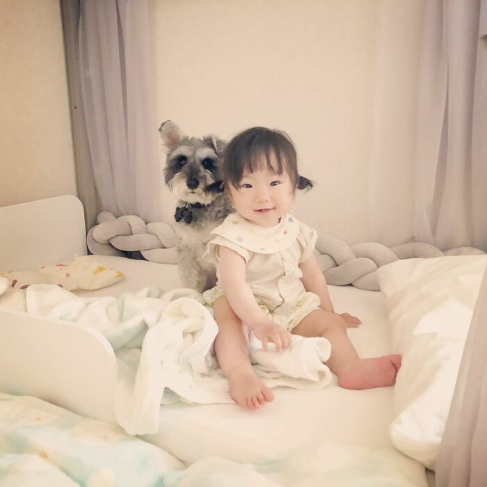 トトちゃんとうにちゃん(提供:jiji&totoさん)
