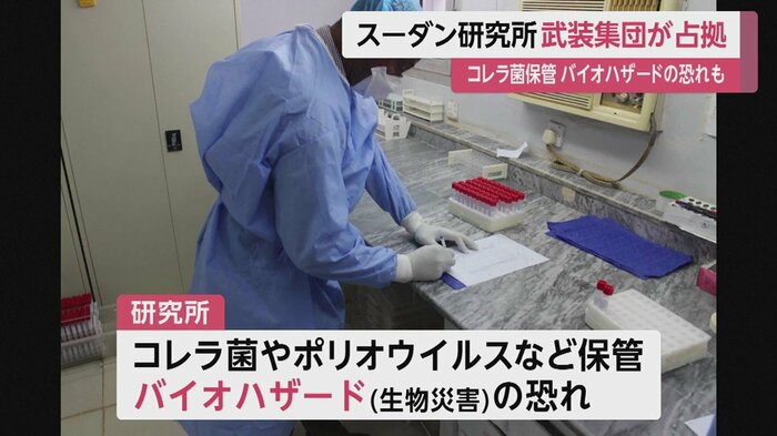 武装集団に占拠されたという、国営公衆衛生研究所