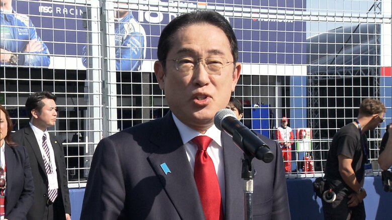 岸田首相「東京を未来が猛スピードで駆け抜ける」　EV最高峰レース「フォーミュラE」開幕式であいさつ｜FNNプライムオンライン