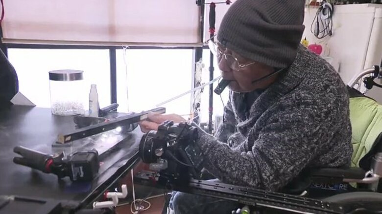 ピントは左手・シャッターは口で　繊細で幻想的な世界を切り取る写真家・吉田陽一さん　大病を乗り越えて楽しく前向きに生きていく【福島発】｜FNNプライムオンライン