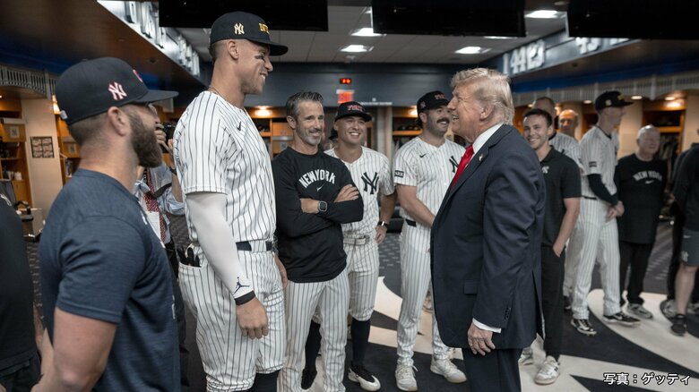トランプ大統領も観戦…ヤンキース・ジャッジが「9・11」に1試合2発！2打席連続45、46号ホームラン｜FNNプライムオンライン
