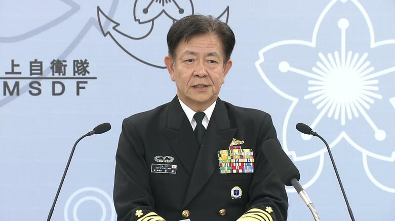 海自が掃海艇「うくしま」炎上・沈没事故の調査結果発表　配管から漏れた燃料がエンジンに触れて発火したのが原因｜FNNプライムオンライン