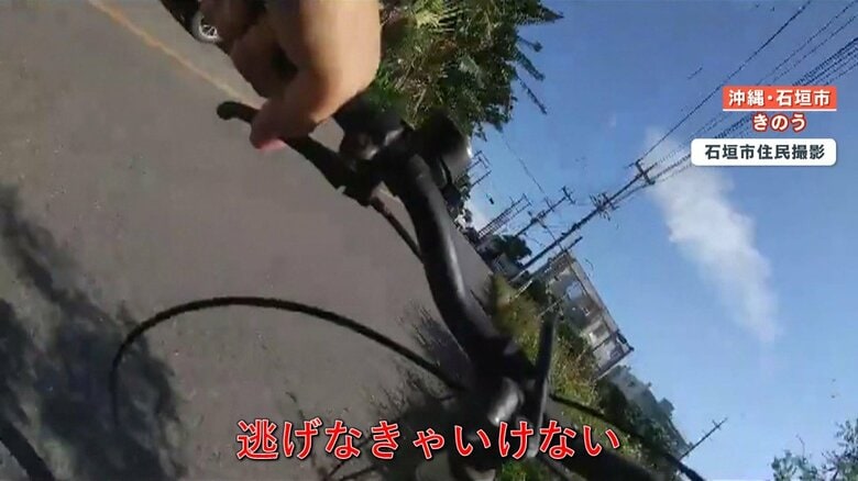 【台湾地震】沖縄県付近に一時津波警報が発令「逃げなきゃいけない」必死に自転車をこいだ石垣市住民　避難する車で大渋滞に｜FNNプライムオンライン