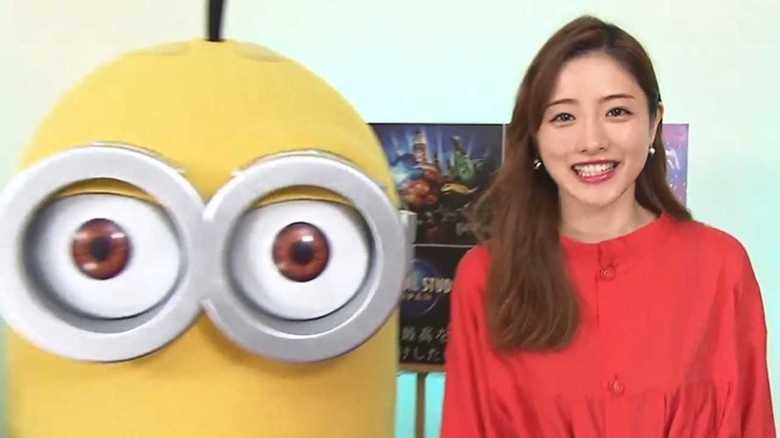 石原さとみがミニオンとのダンス披露!「ずっと踊り続けた」と大興奮