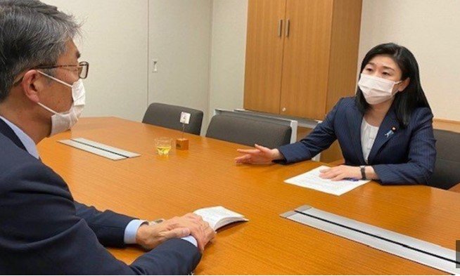 青年局長就任後牧島氏はデジタル推進について熱く語っていた