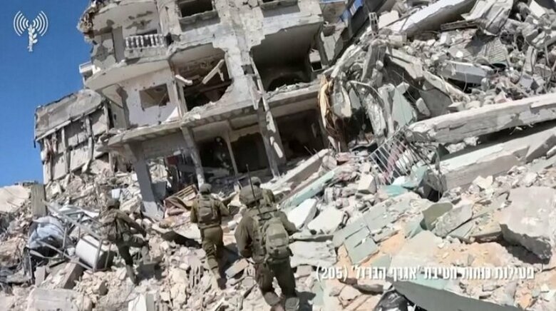 ガザ地区はイスラエルの激しい攻撃にさらされれた