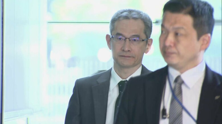 石破首相に一連の事件について報告するため首相官邸を訪れた警察庁の露木長官