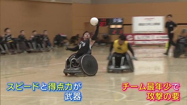 チーム最年少でありながら攻撃の要の橋本選手