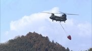 山林火災で約100ヘクタール焼ける　けが人なし　自衛隊に災害派遣を要請　ヘリによる消火活動続く　栃木・鹿沼市