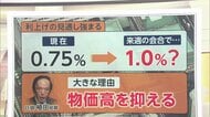 大きな理由は「物価高抑制」　日銀1%に利上げへ　「日銀の政策はすでに後手に回っている」市場関係者の指摘も